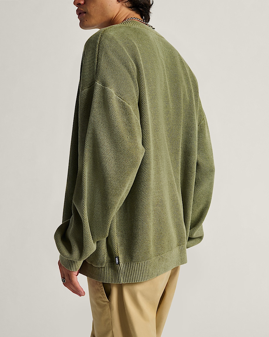 bayview cardigan med syratvätt