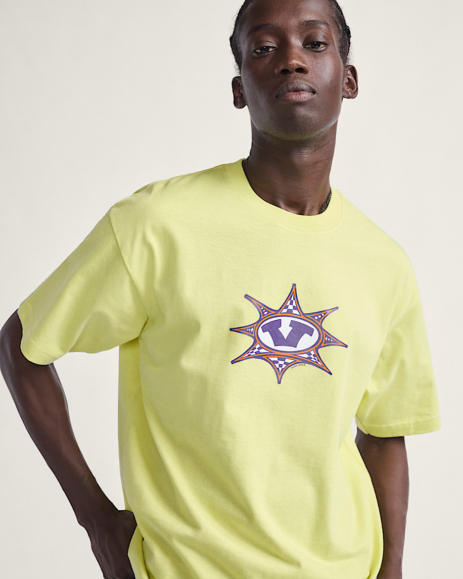 stjärnrutig t-shirt