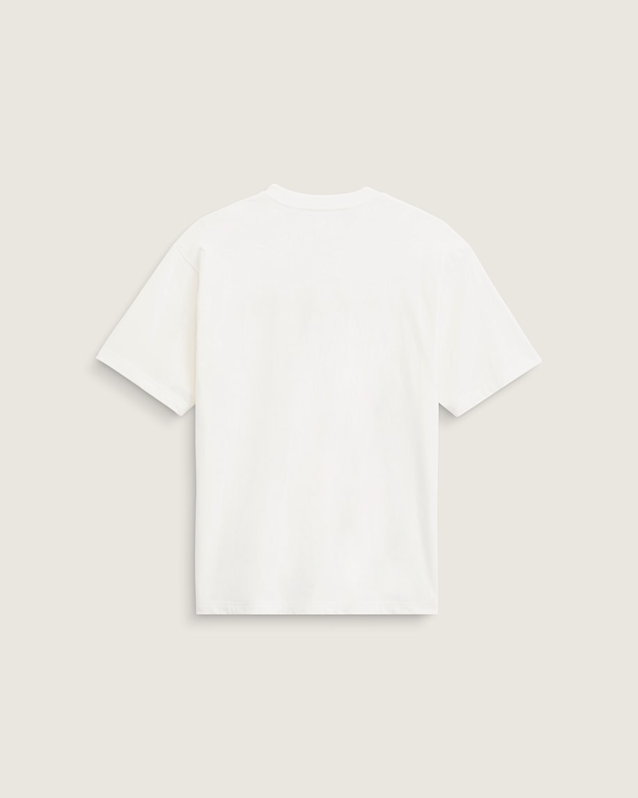 vändbar t-shirt med bröstkorg