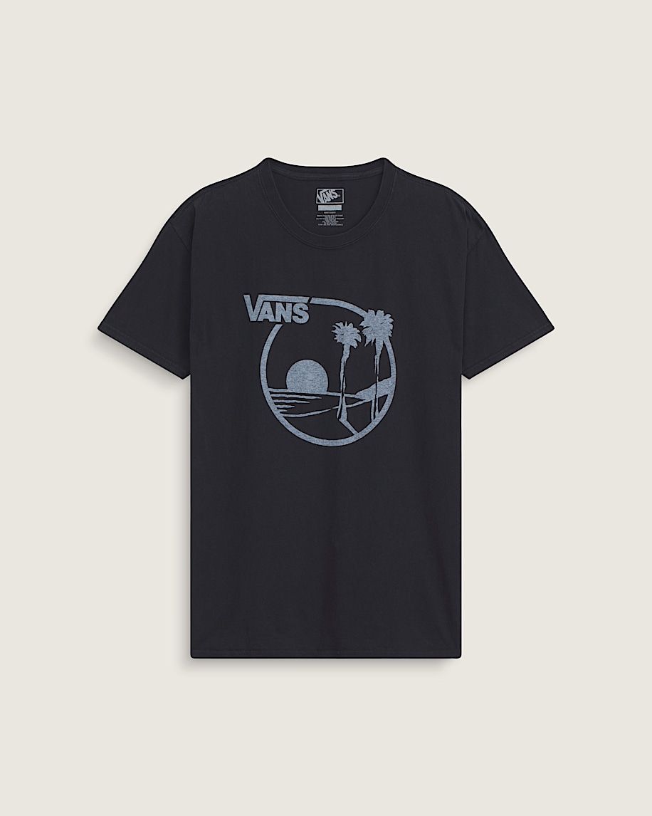 waffle shop sun vans-t-shirt