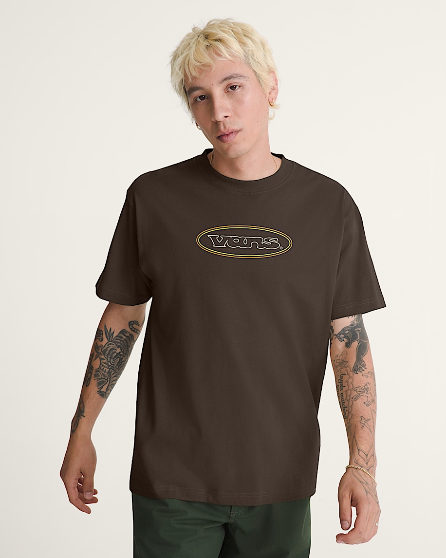 t-shirt med upphöjda toppar