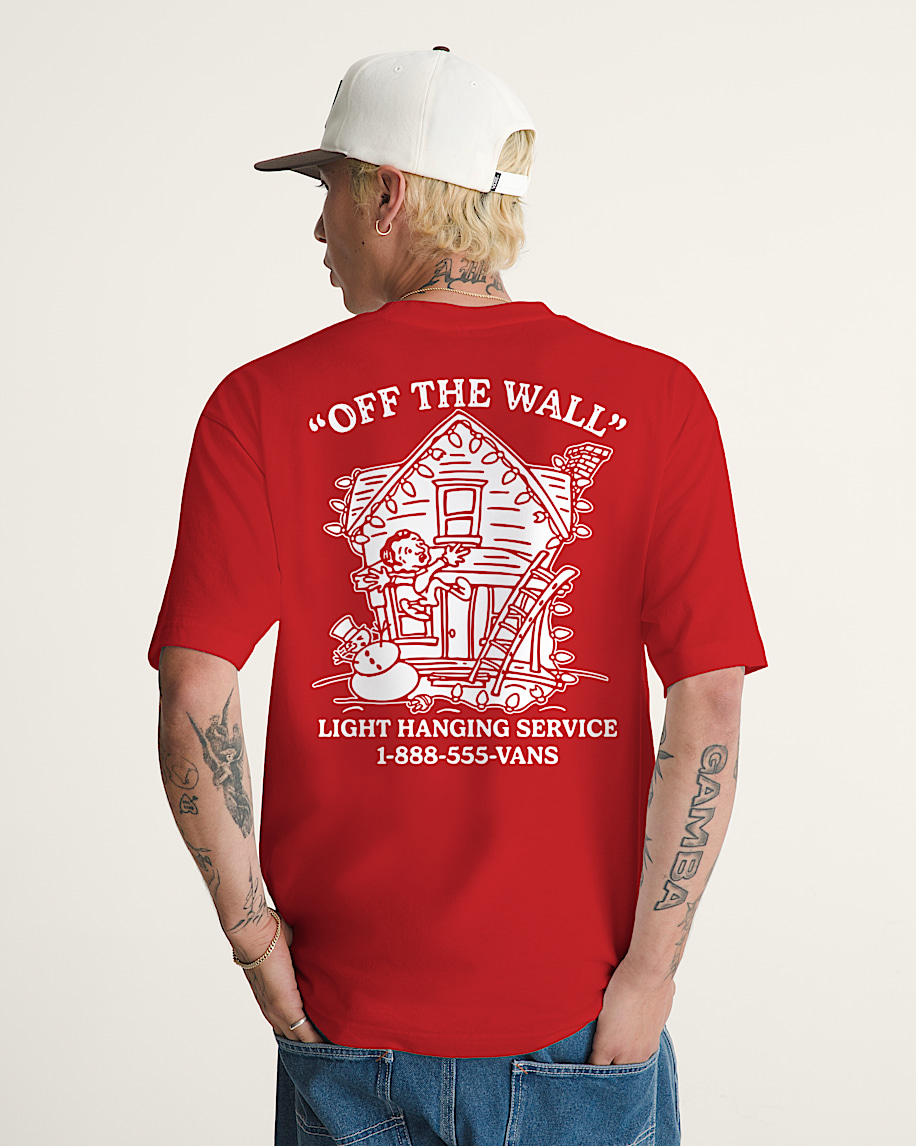 deck the walls t-shirt