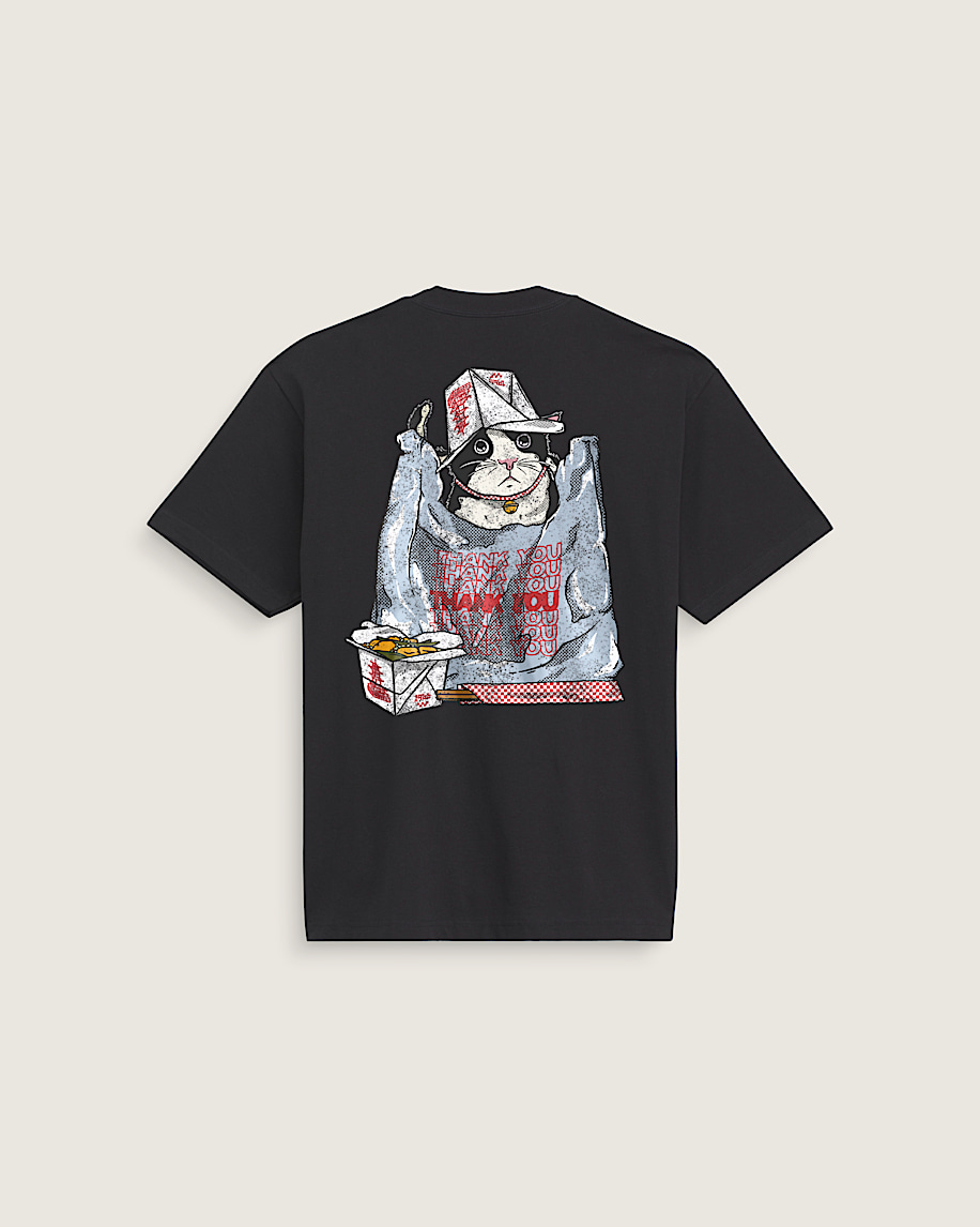 tack och katt igen t-shirt
