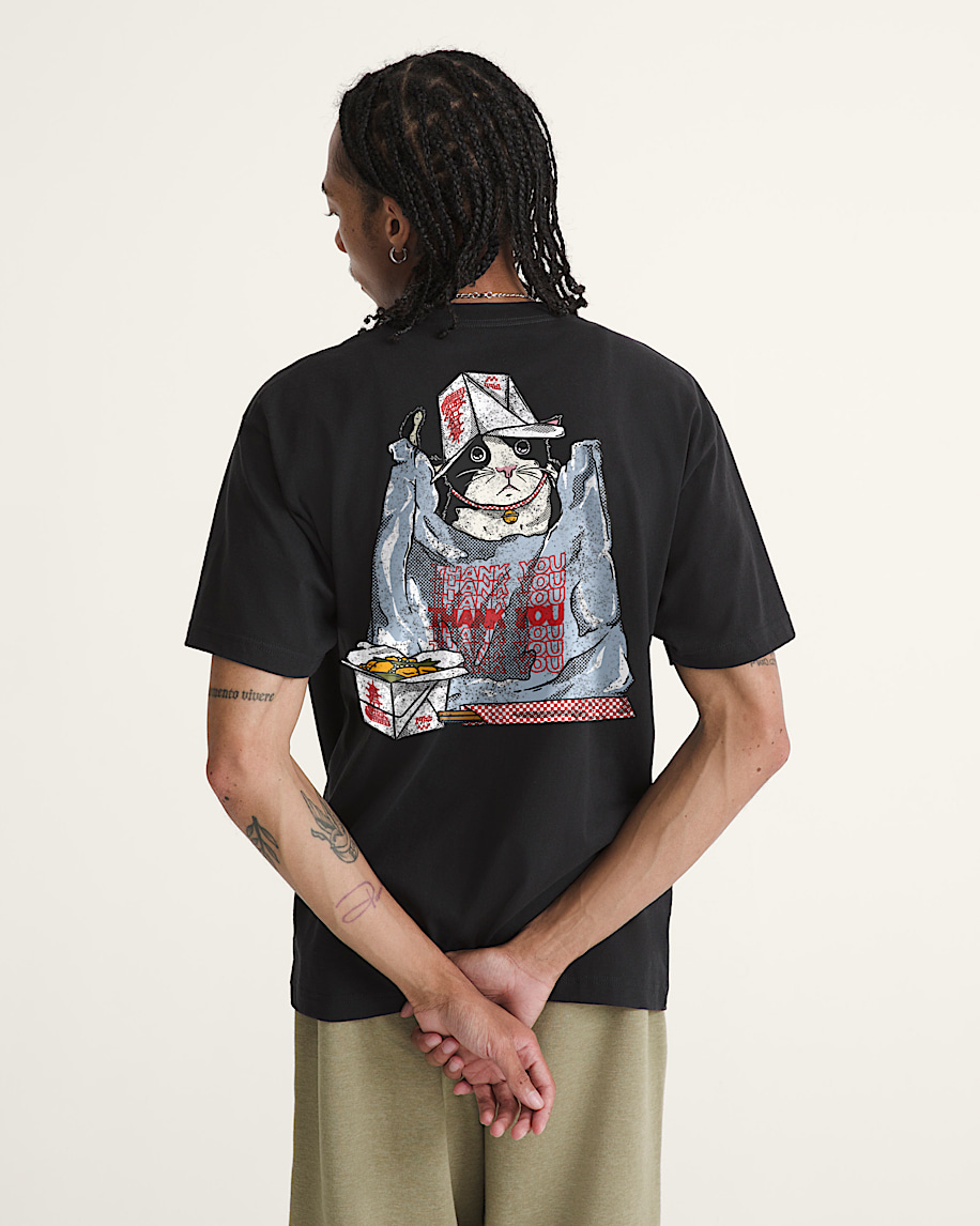 tack och katt igen t-shirt