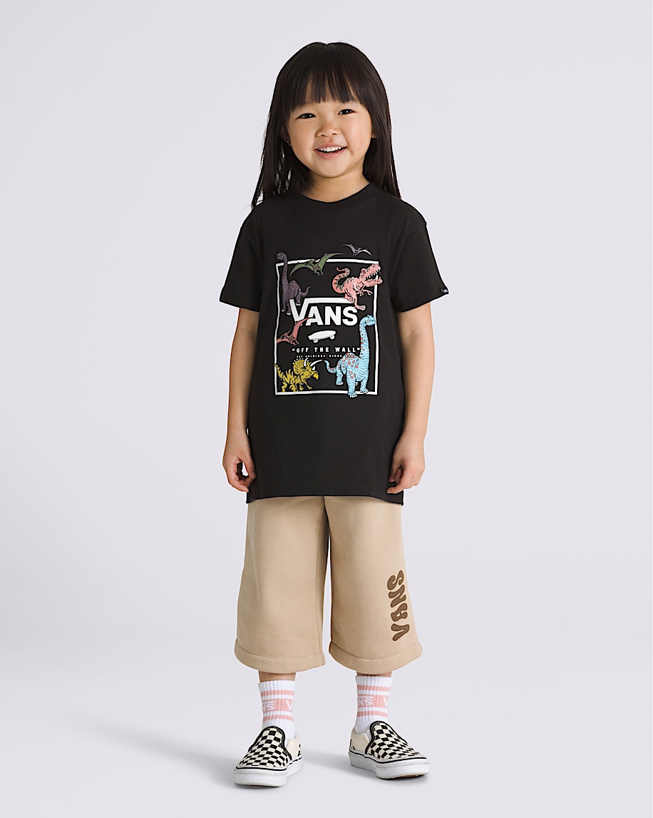 t-shirt med dinosauriemotiv för små barn