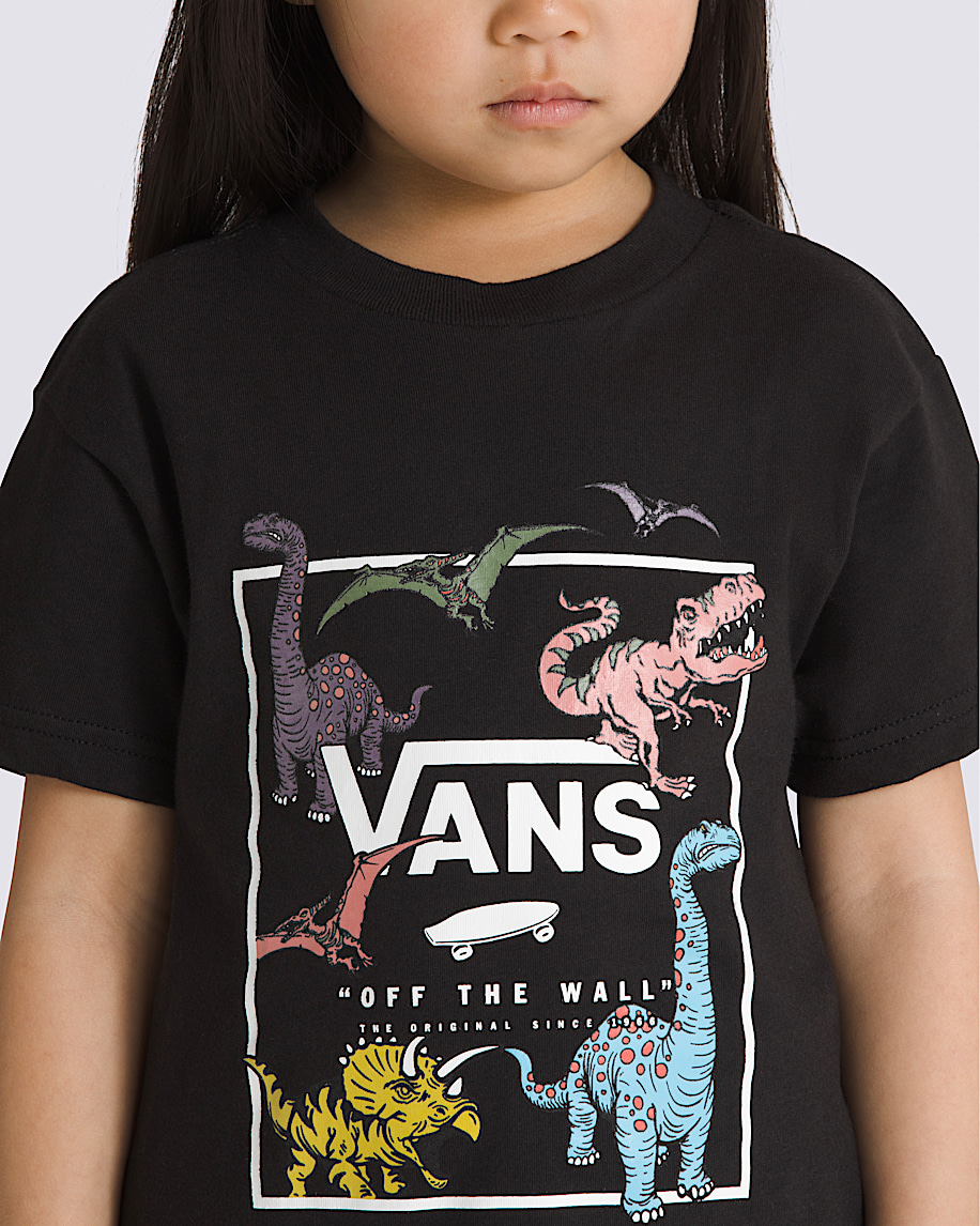 t-shirt med dinosauriemotiv för små barn
