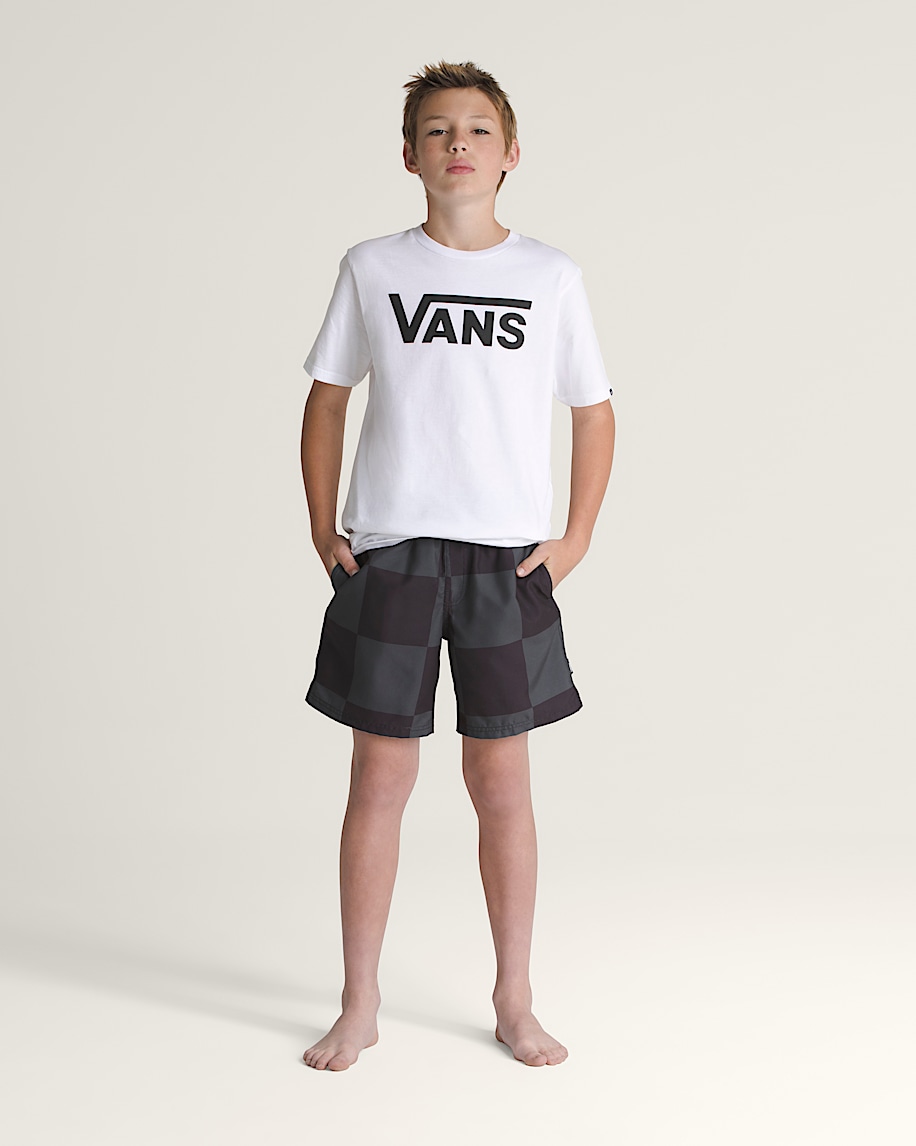 schackrutiga shorts för barn