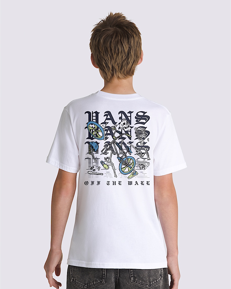 barn t-shirt med splittrad logotyp