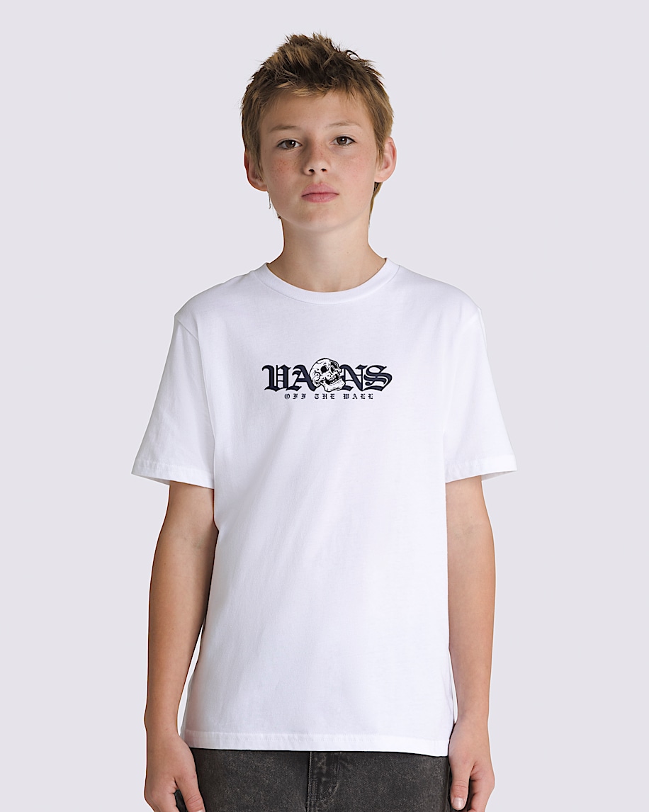 barn t-shirt med splittrad logotyp