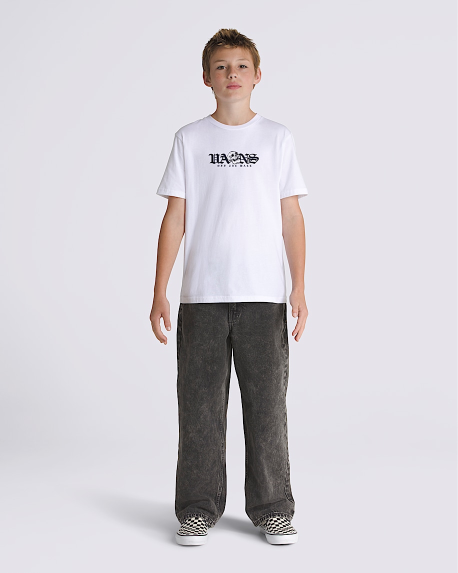 barn t-shirt med splittrad logotyp