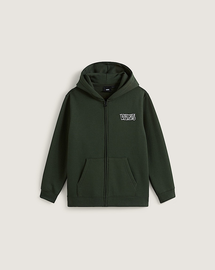barn klassificerad dragkedja hoodie