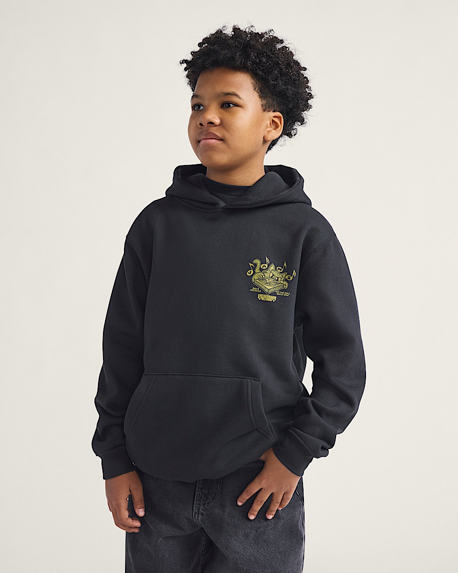 barnens repade skivor pullover hoodie