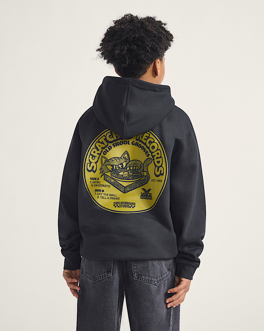barnens repade skivor pullover hoodie