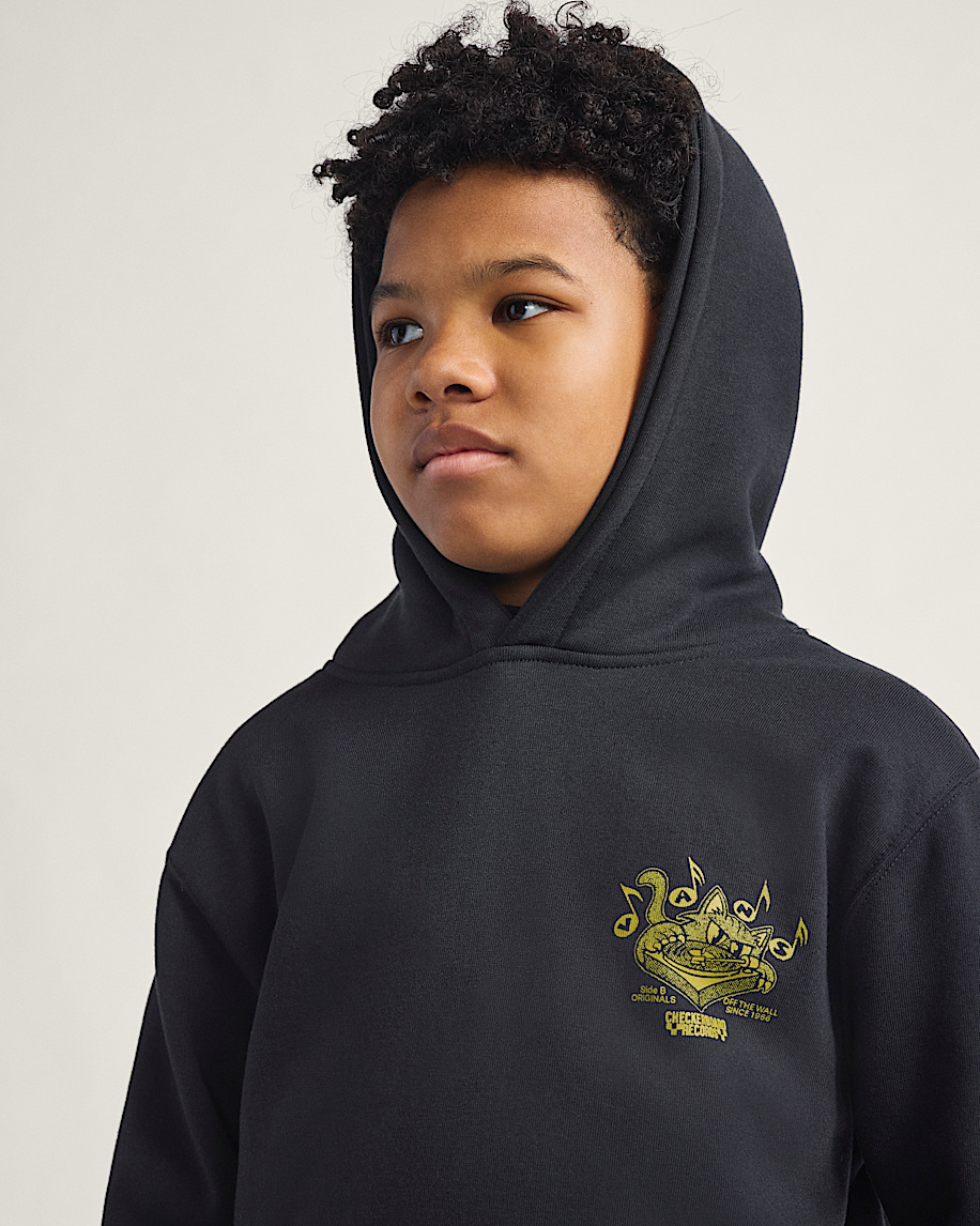 barnens repade skivor pullover hoodie