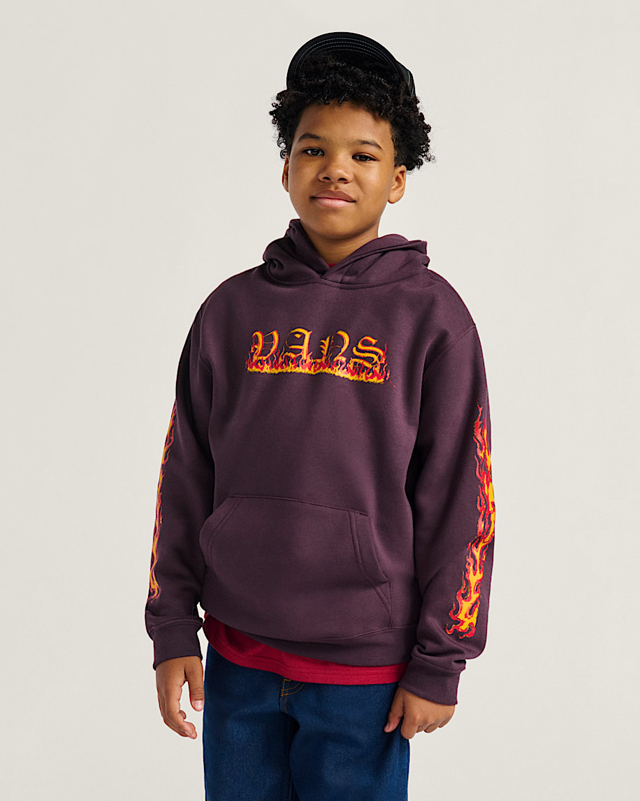 barn vans inferno pullover hoodie