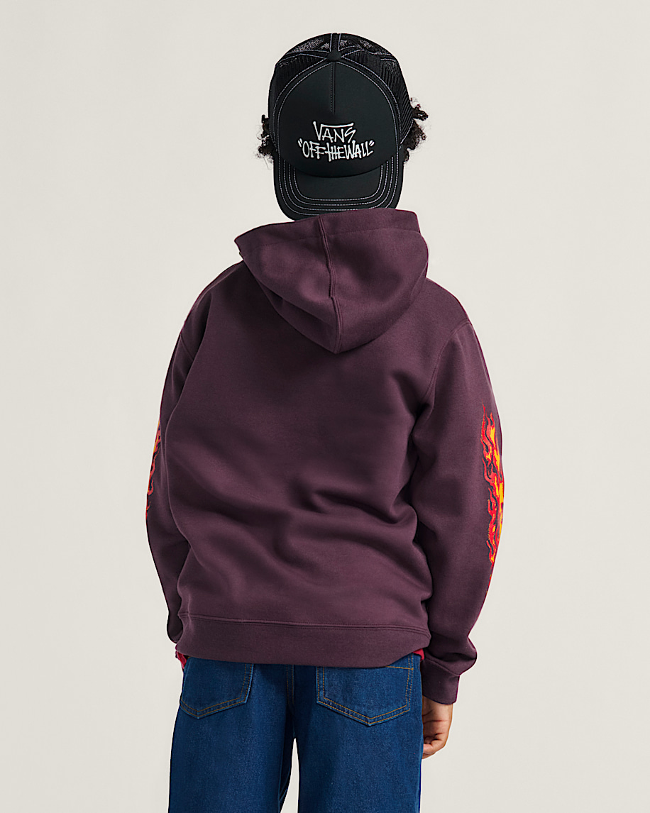 barn vans inferno pullover hoodie