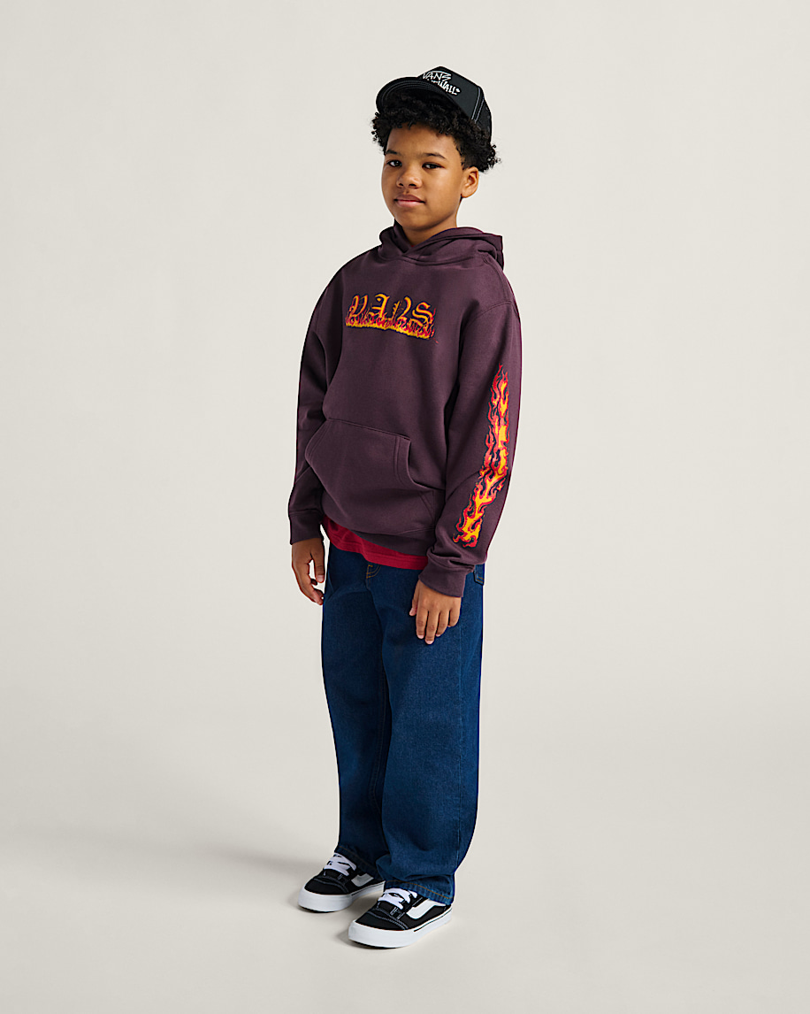 barn vans inferno pullover hoodie