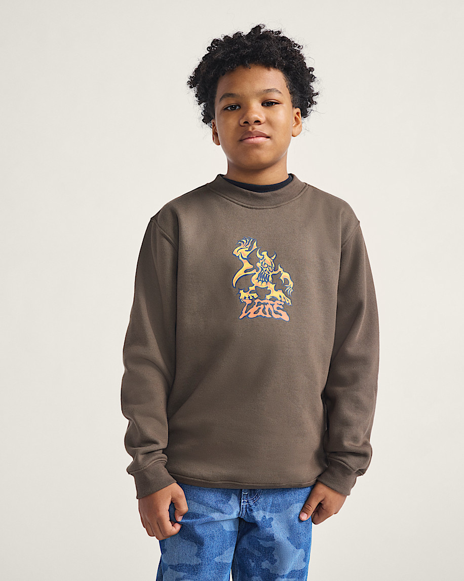 barn goblin step crew sweatshirt