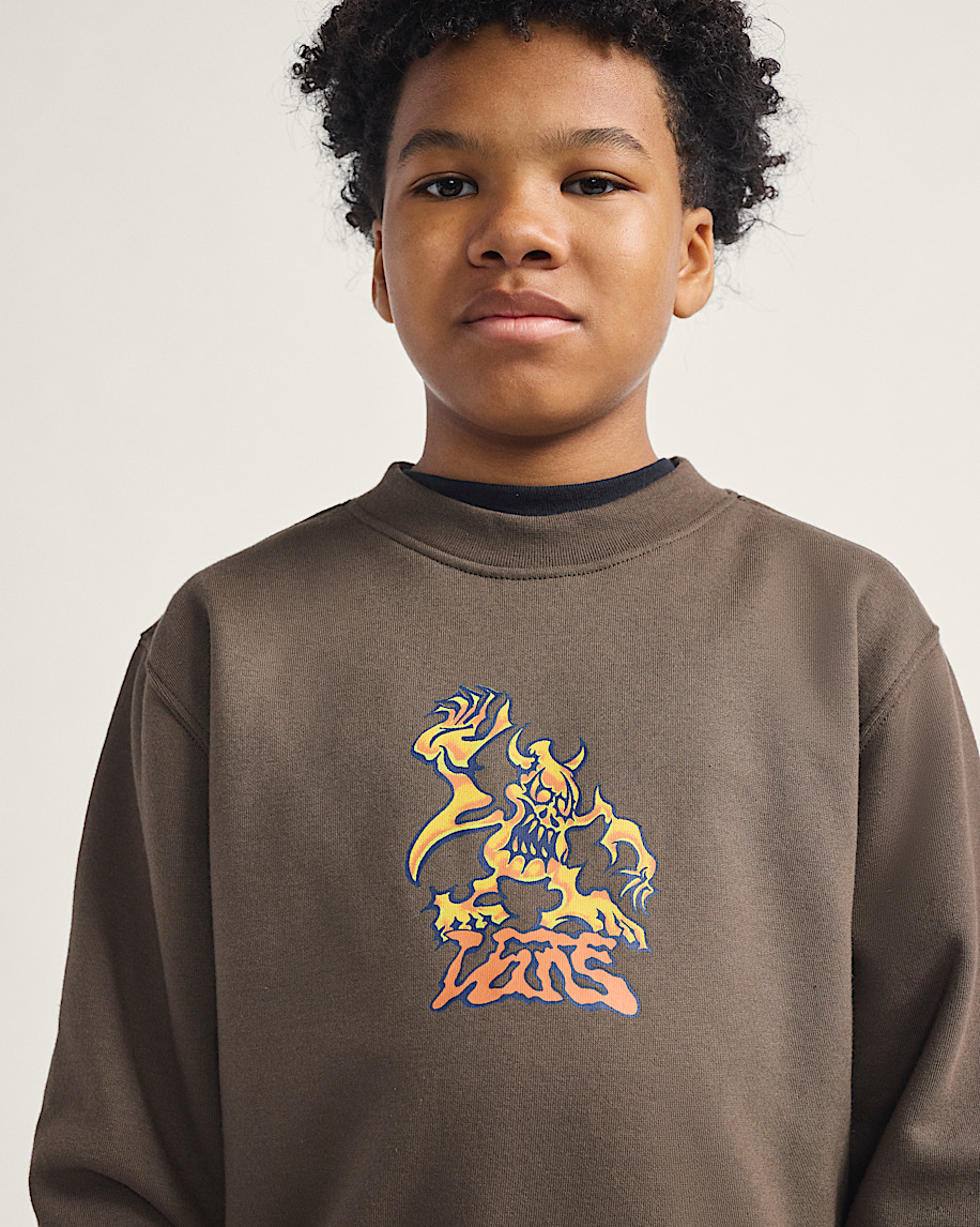 barn goblin step crew sweatshirt