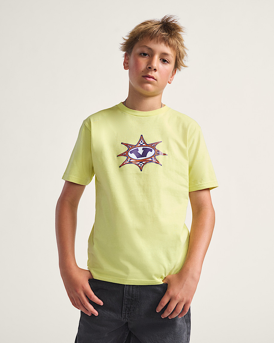 barn t-shirt med stjärnmönster