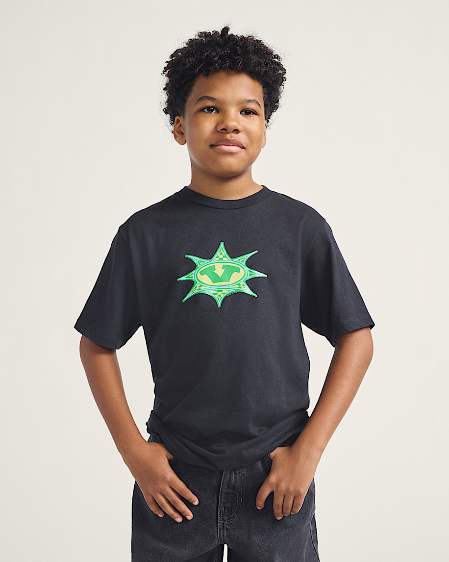 barn t-shirt med stjärnmönster