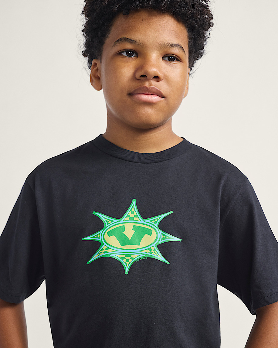 barn t-shirt med stjärnmönster
