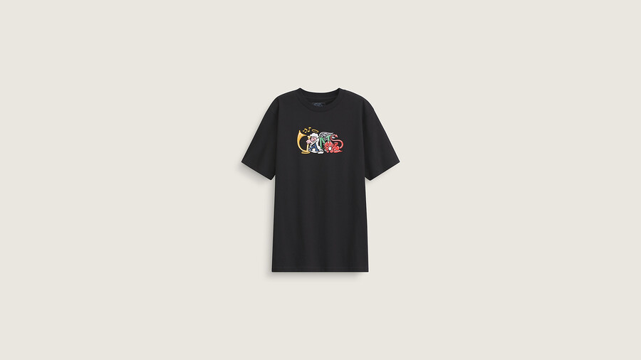 vans good baddy halloween t-shirt för små barn