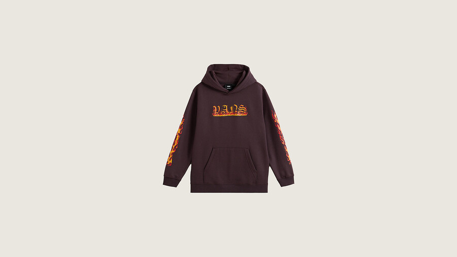 vans inferno pullover hoodie för små barn