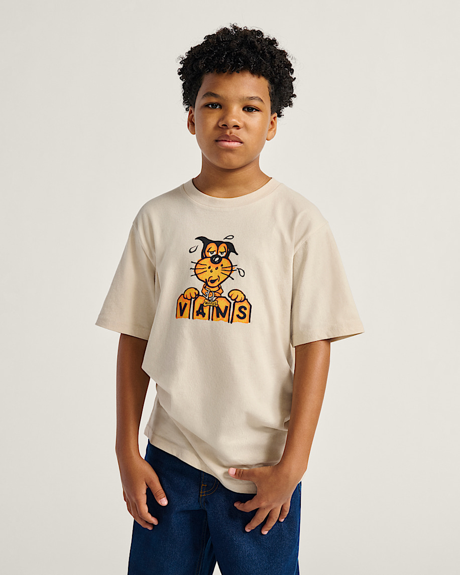 barn våfflor hunden t-shirt