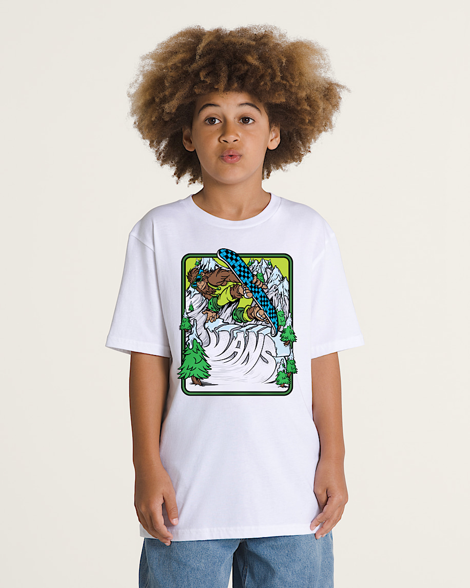 barn t-shirt med svans och god tid