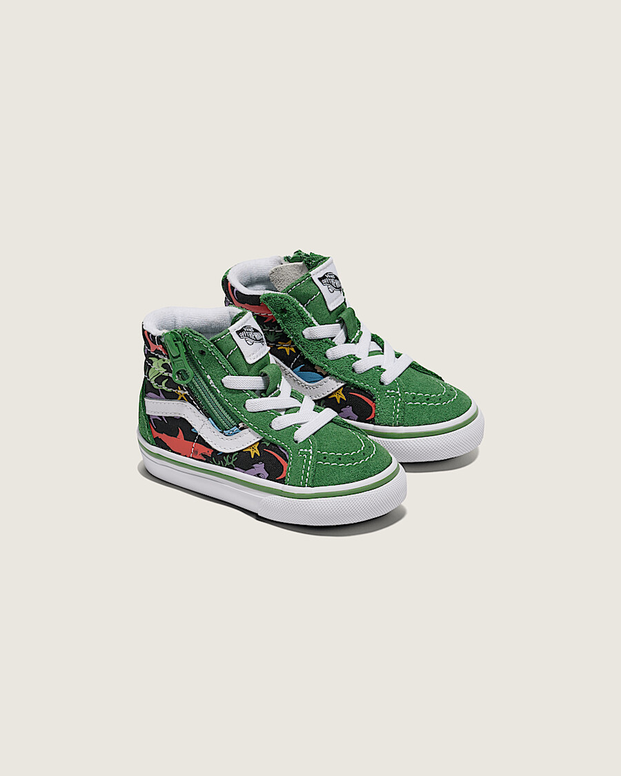 sk8-hi reissue-sko för småbarn med dragkedja i sidan
