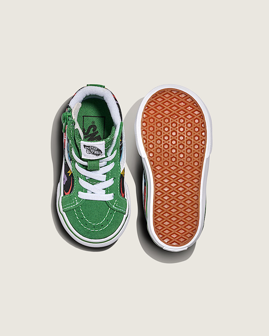 sk8-hi reissue-sko för småbarn med dragkedja i sidan