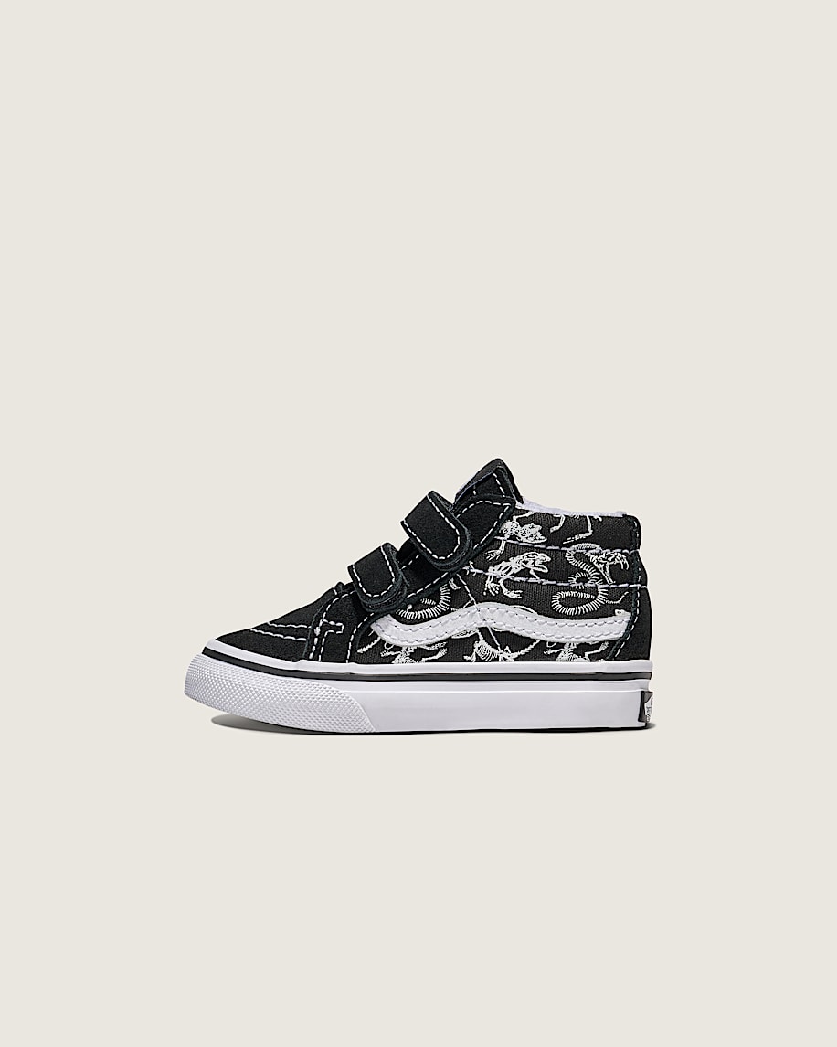 sk8-mid reissue v skeletons-sko för småbarn