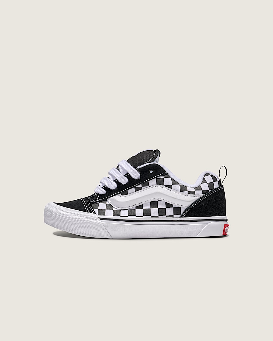 little kids knu skool checkerboard sko