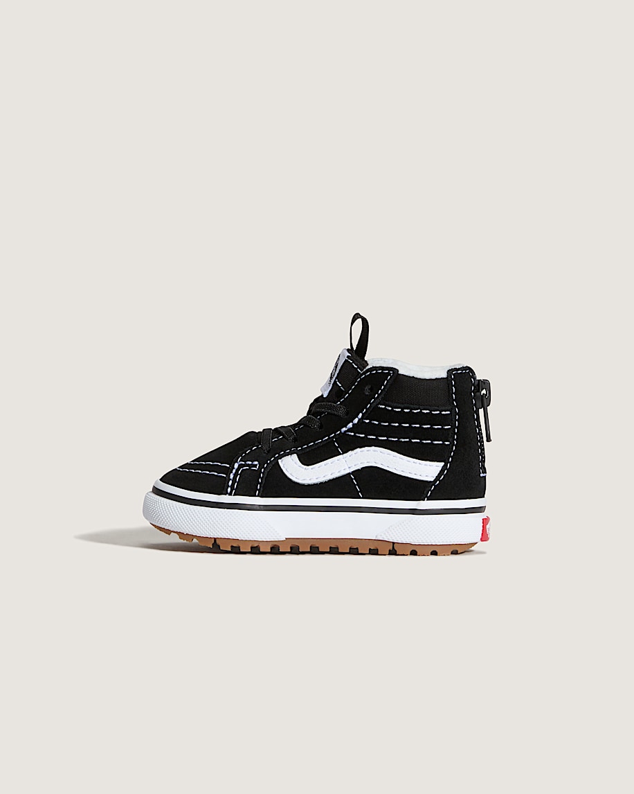 vattentåliga sk8-hi zip-skor för småbarn