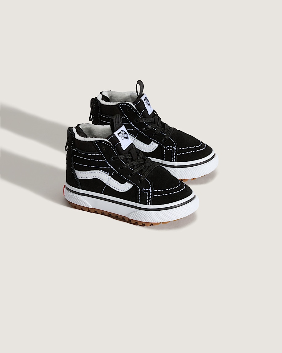 vattentåliga sk8-hi zip-skor för småbarn