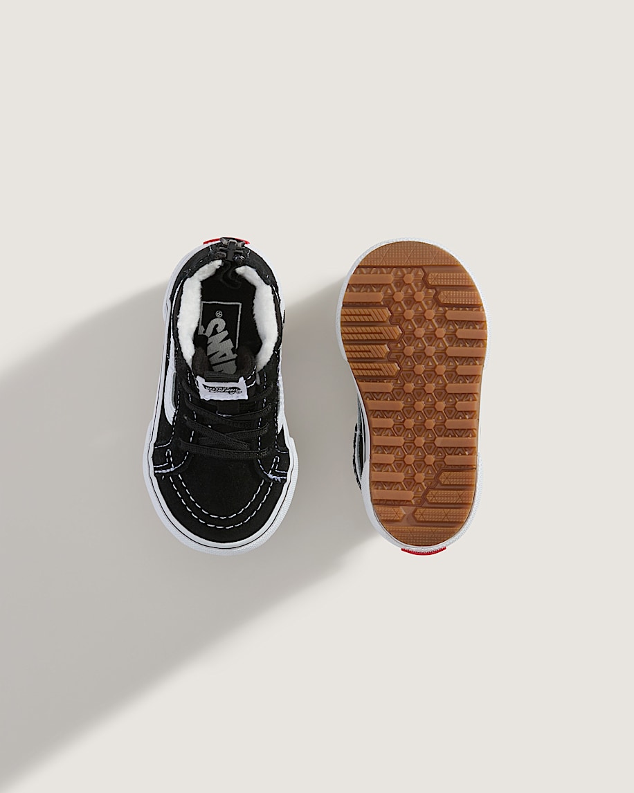 vattentåliga sk8-hi zip-skor för småbarn