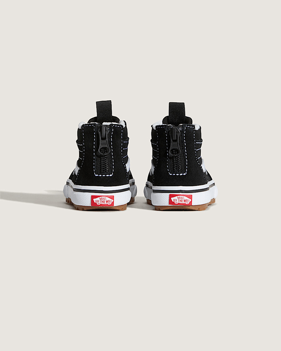 vattentåliga sk8-hi zip-skor för småbarn