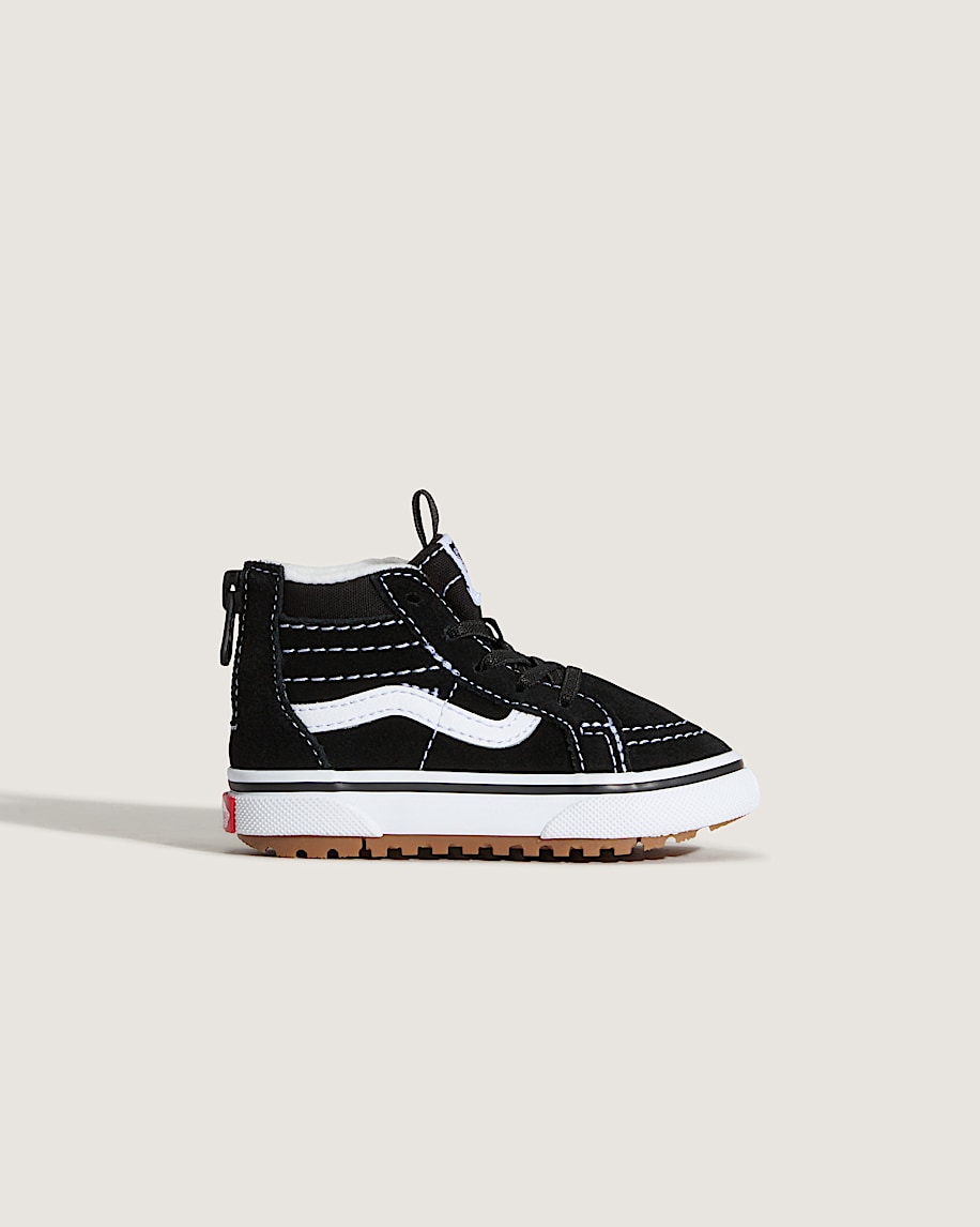 vattentåliga sk8-hi zip-skor för småbarn