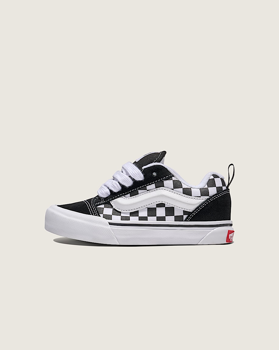 big kids knu skool checkerboard sko