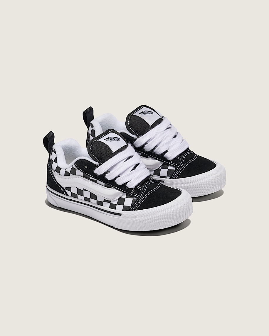big kids knu skool checkerboard sko