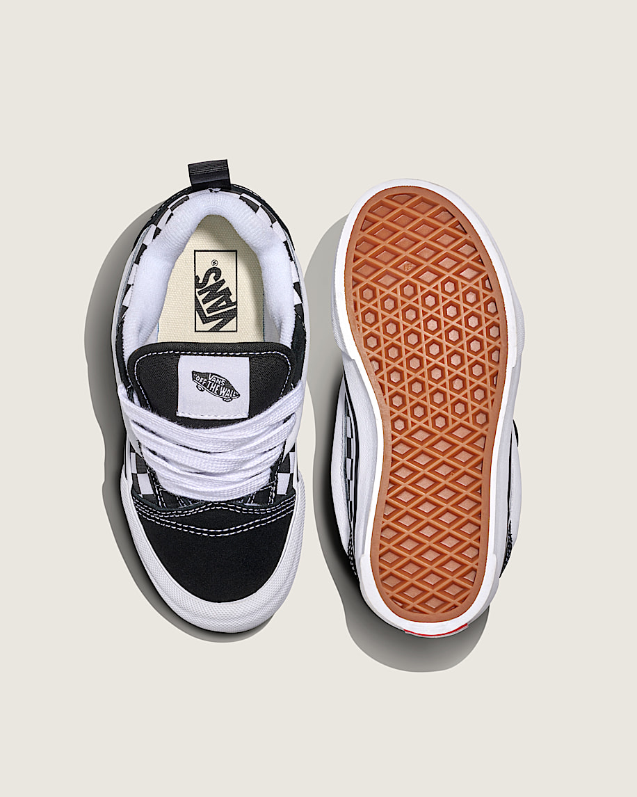 big kids knu skool checkerboard sko