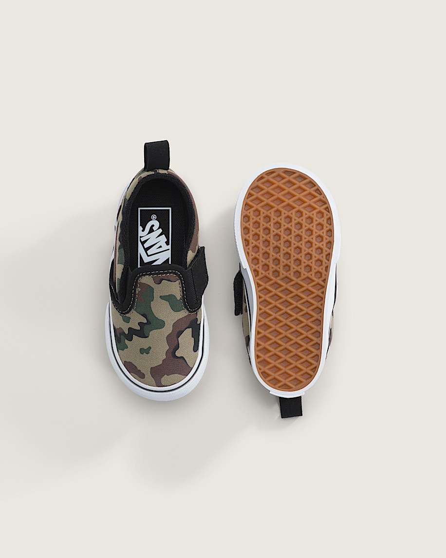 klassisk slip-on v-sko för småbarn