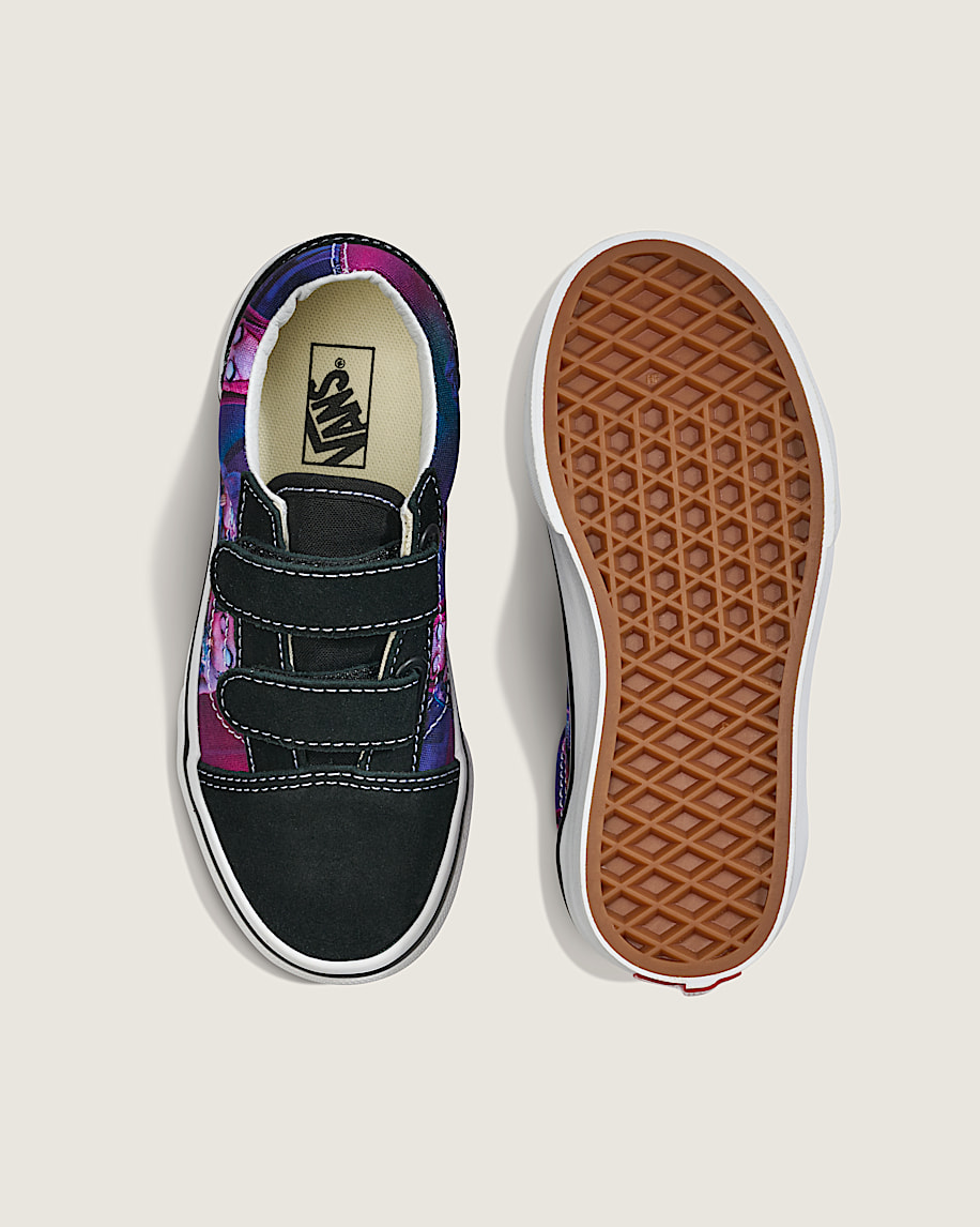 kpop demon hunters x vans old skool v-sko för små barn