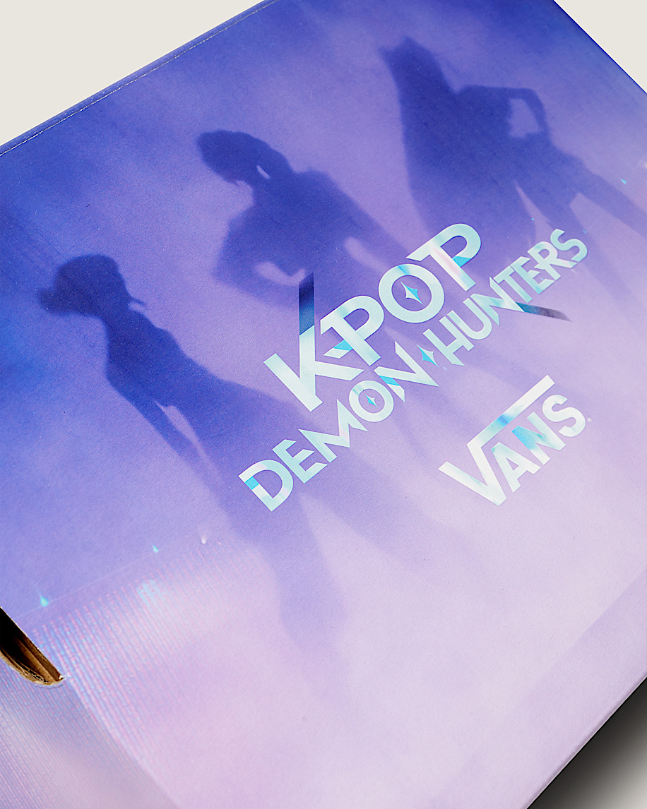 kpop demon hunters x vans old skool v-sko för små barn