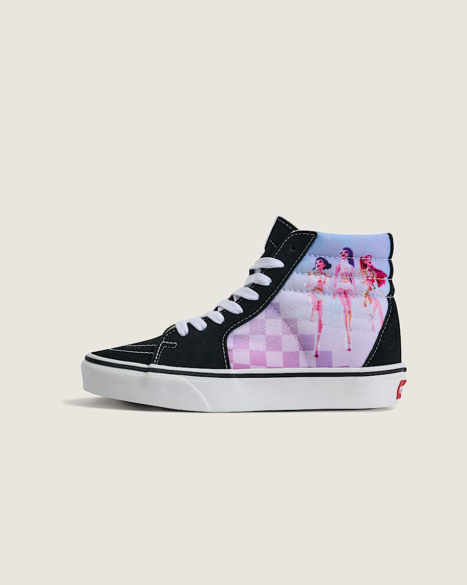 kpop demon hunters x vans sk8-hi för stora barn