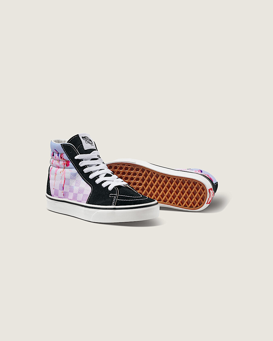kpop demon hunters x vans sk8-hi för stora barn
