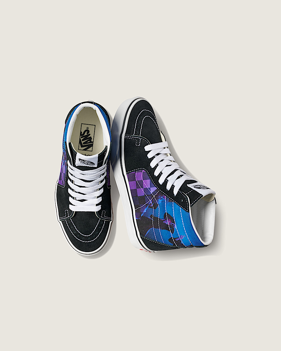 kpop demon hunters x vans sk8-hi för stora barn