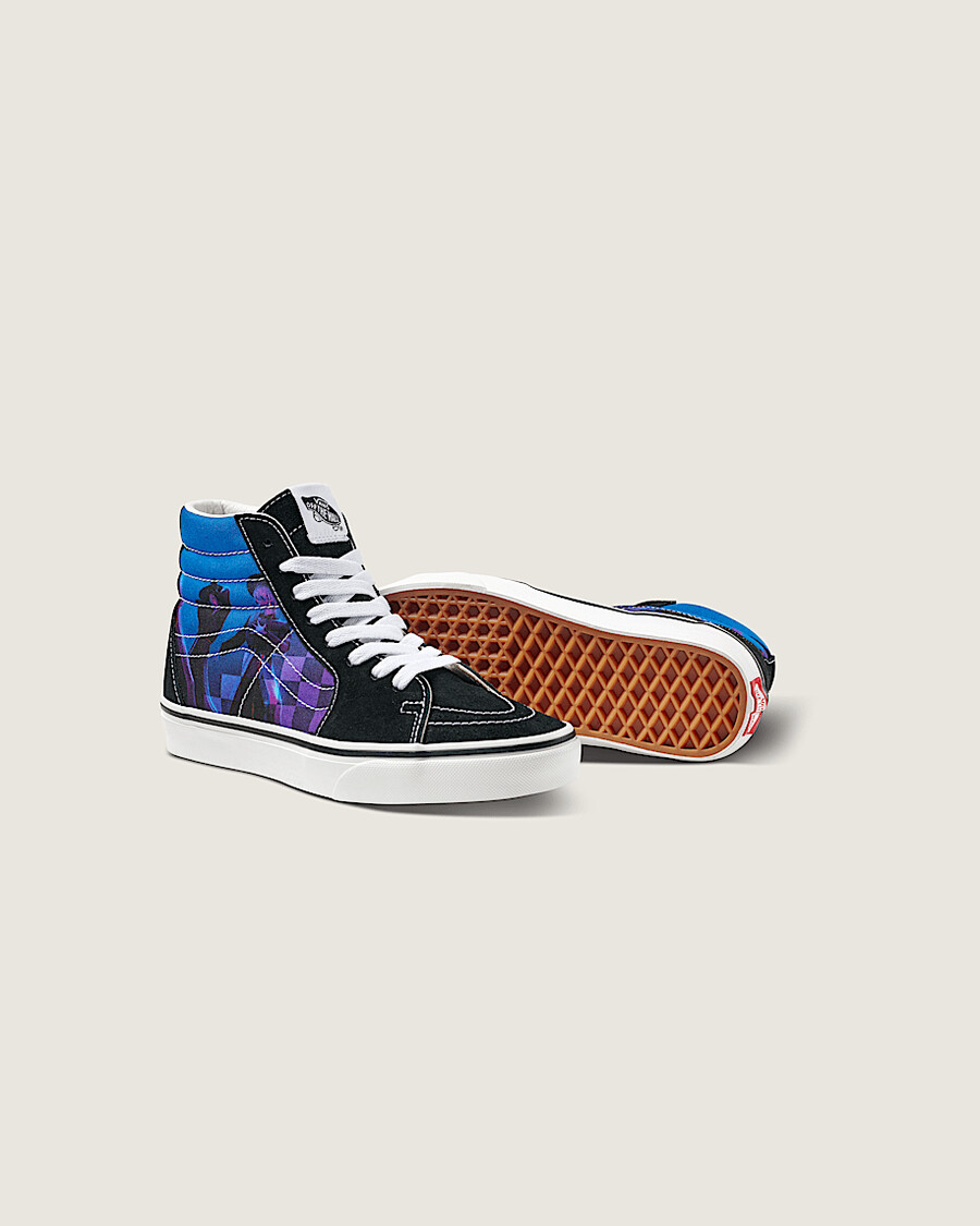 kpop demon hunters x vans sk8-hi för stora barn