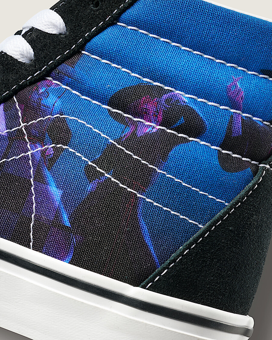 kpop demon hunters x vans sk8-hi för stora barn